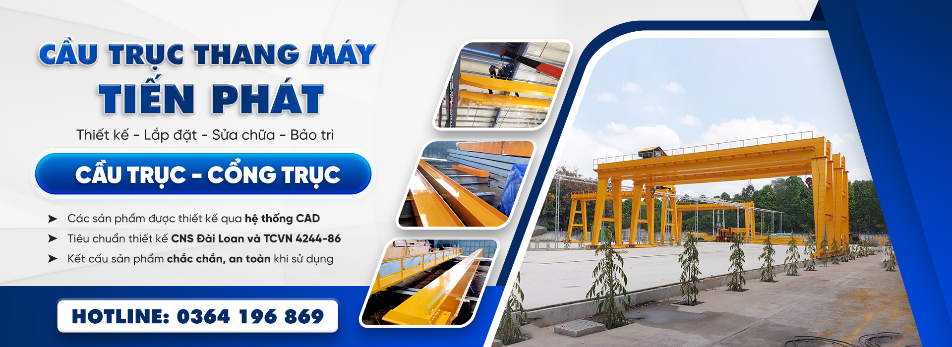 CÔNG TY TNHH CẦU TRỤC THANG MÁY TIẾN PHÁT